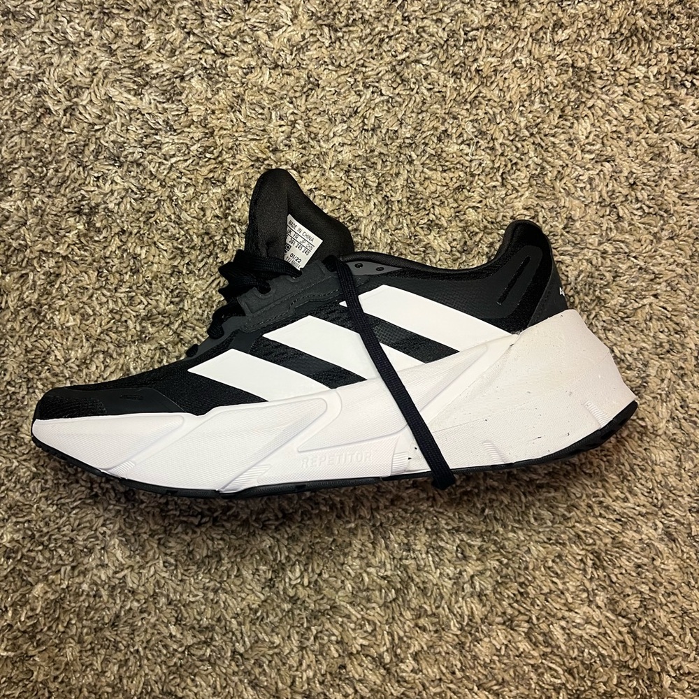 Adidas Adistar Monochrome Athletic Shoes